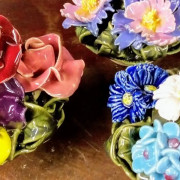 Collection of Ceramic Flowers